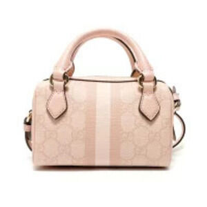 Gucci Ophidia Boston Bag Handbag Pink